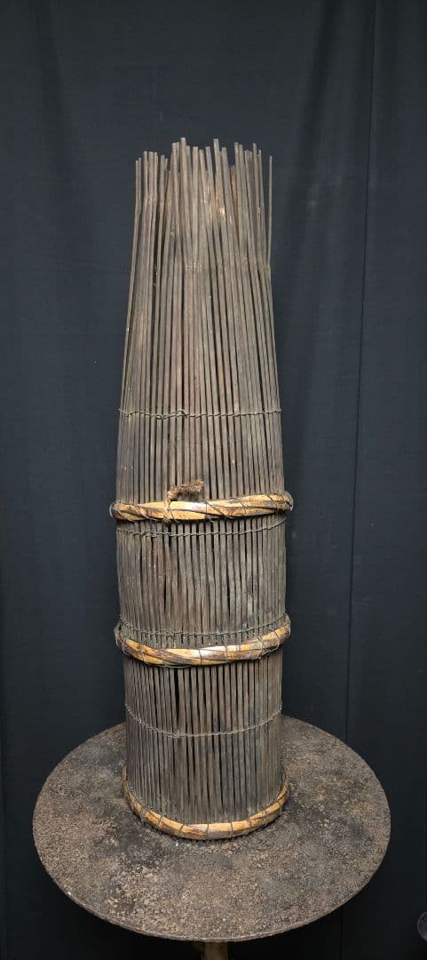 うなぎ筌どじょう筌うなぎ籠どじょう籠古道具骨董市古物コレクションオブジェ