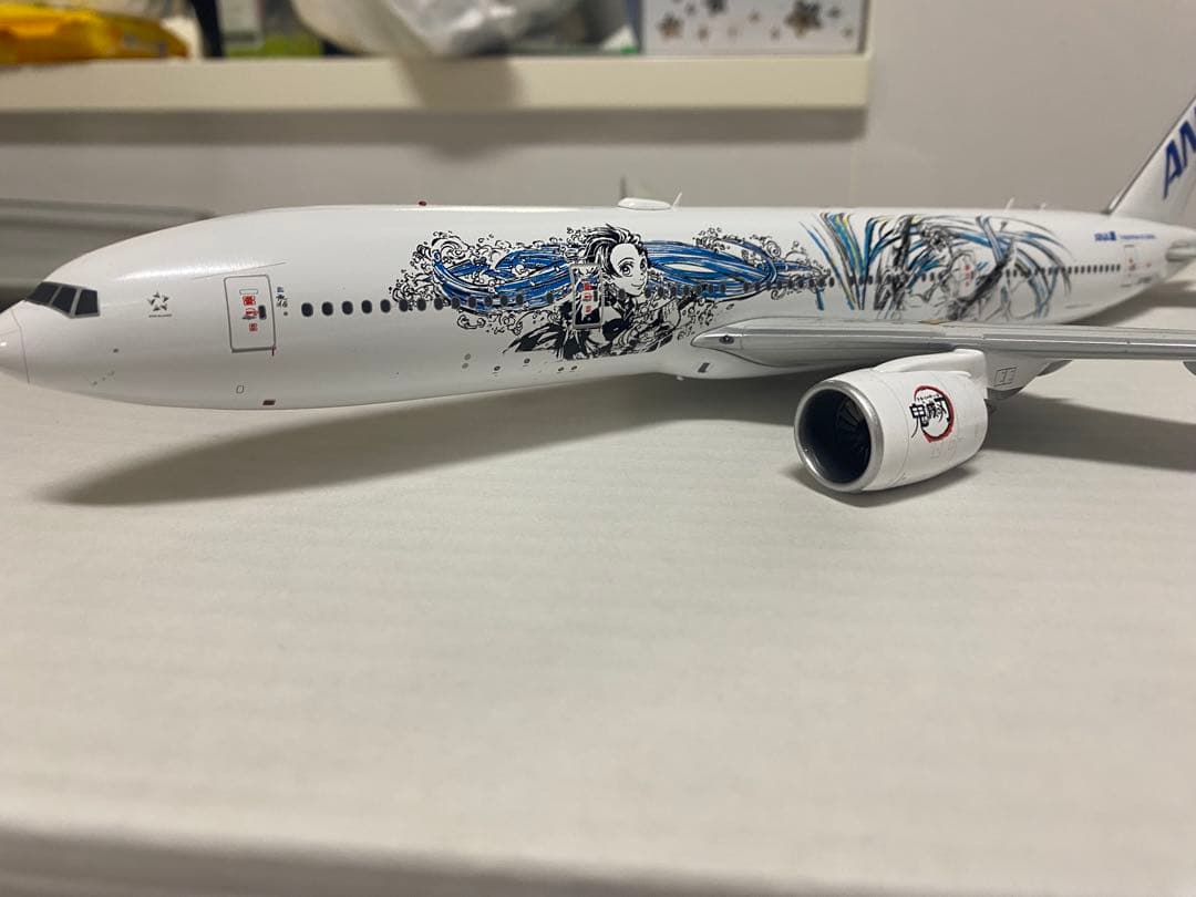 R*7様 ANA Boeing 777-200ER ダイキャスト 1:200ギア