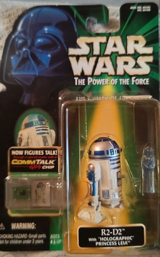 激レア スターウォーズ R2-D2 ホログラフィックプリンセスレイア付