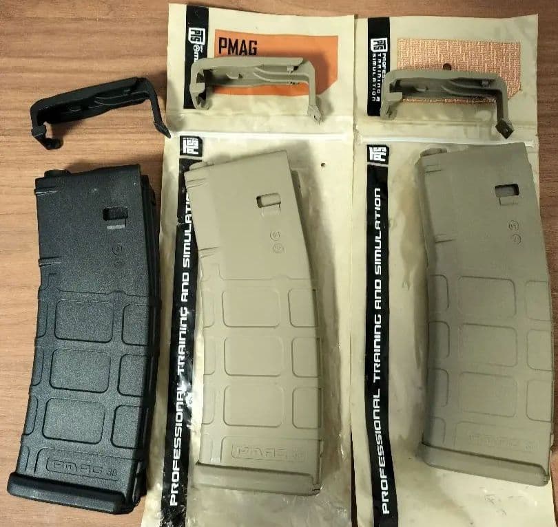 PTS製 東京マルイ 次世代用PMAG マガジン 3本