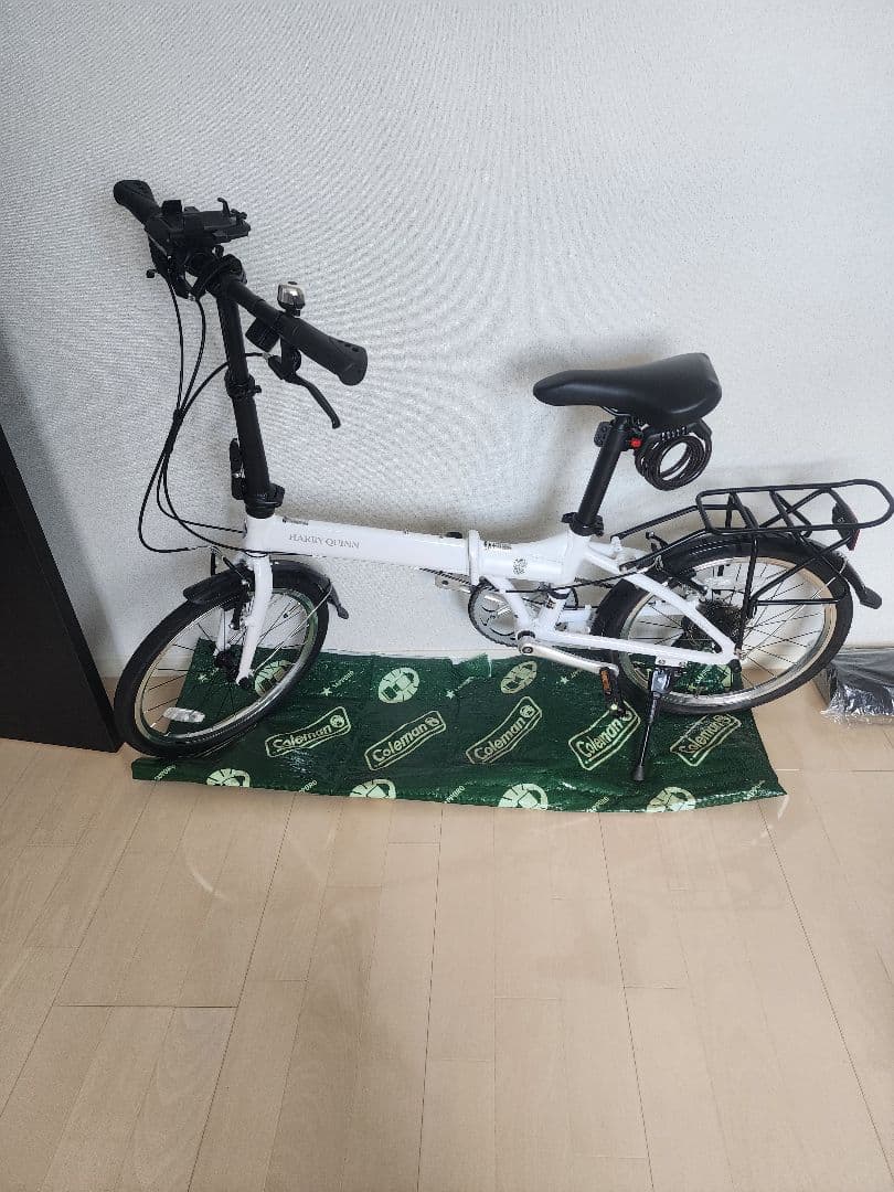 HARRY QUINN 軽量アルミフレーム折りたたみ自転車 シマノ７段変速