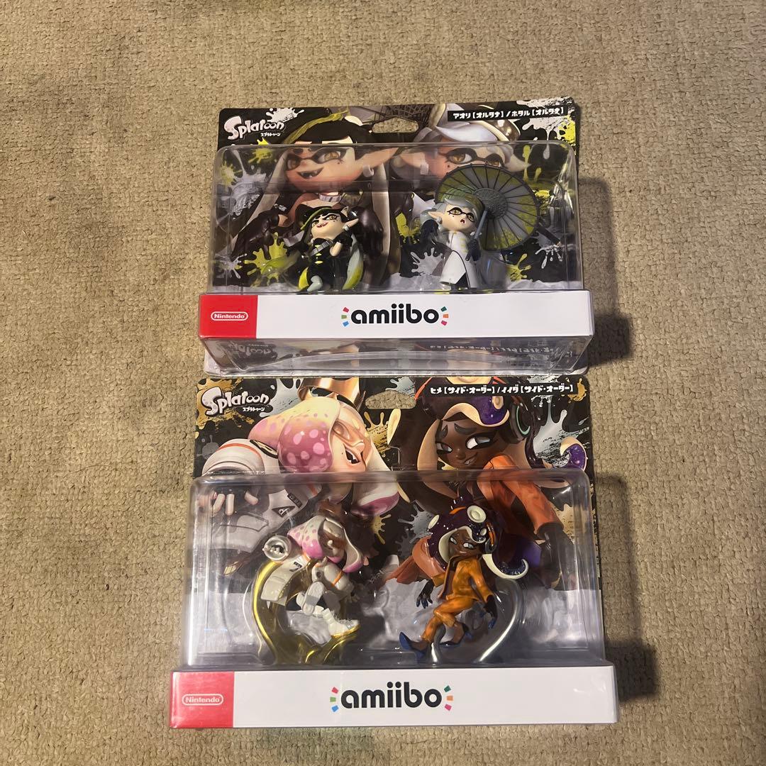 Splatoon amiibo フィギュア 2体セット