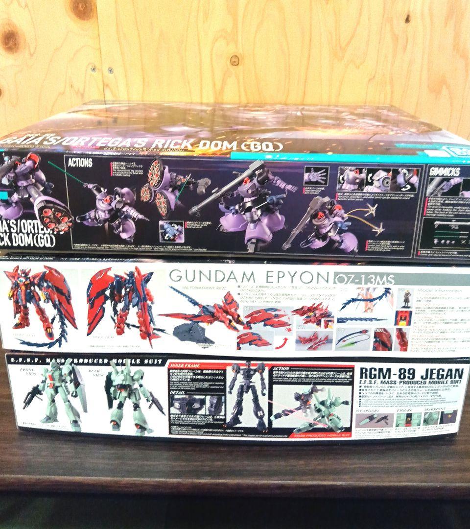 ガンプラ MG ガンダムエピオン ジェガン HG リックドム ジークアクス