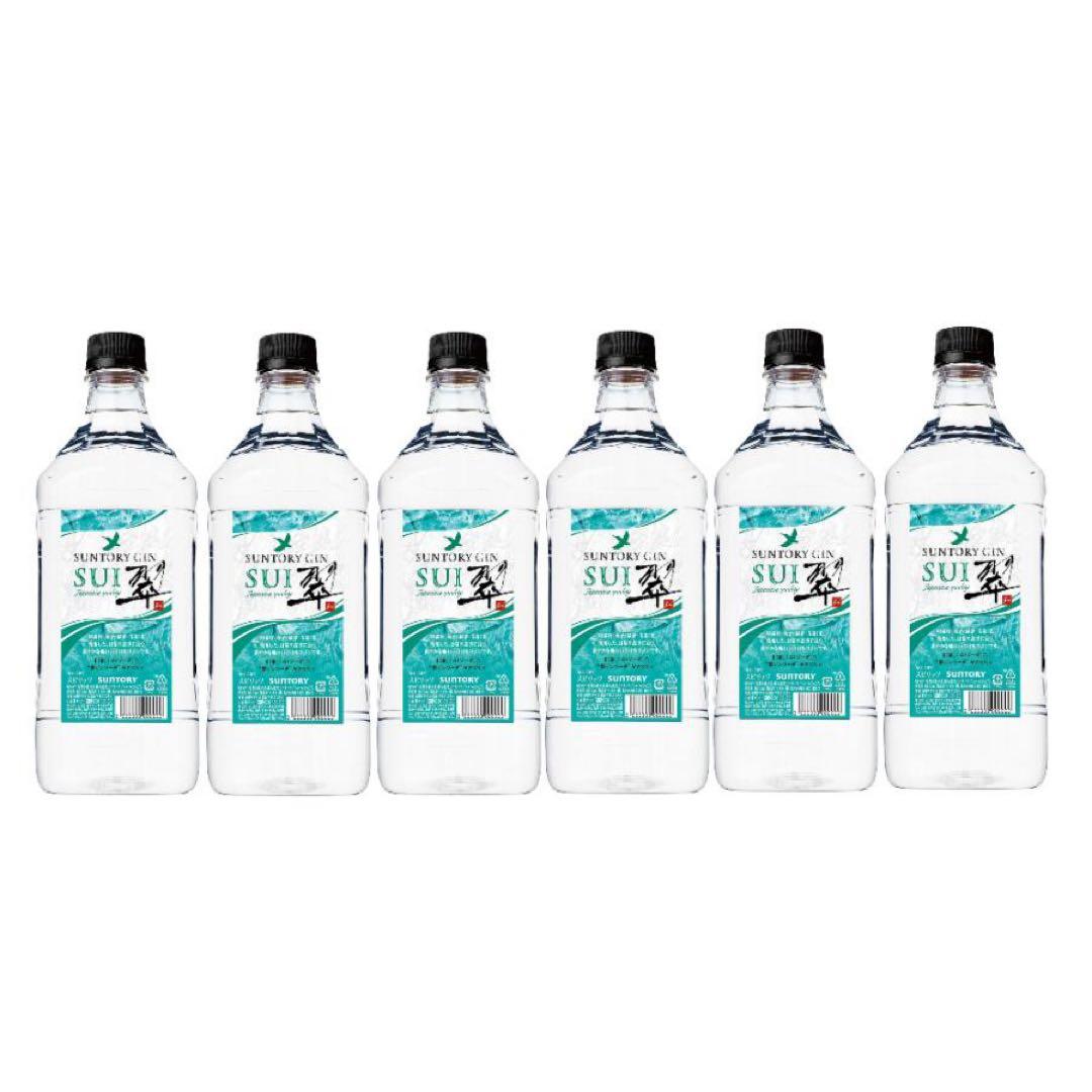 「新品、未開封」翠ジン　1800ml 6本