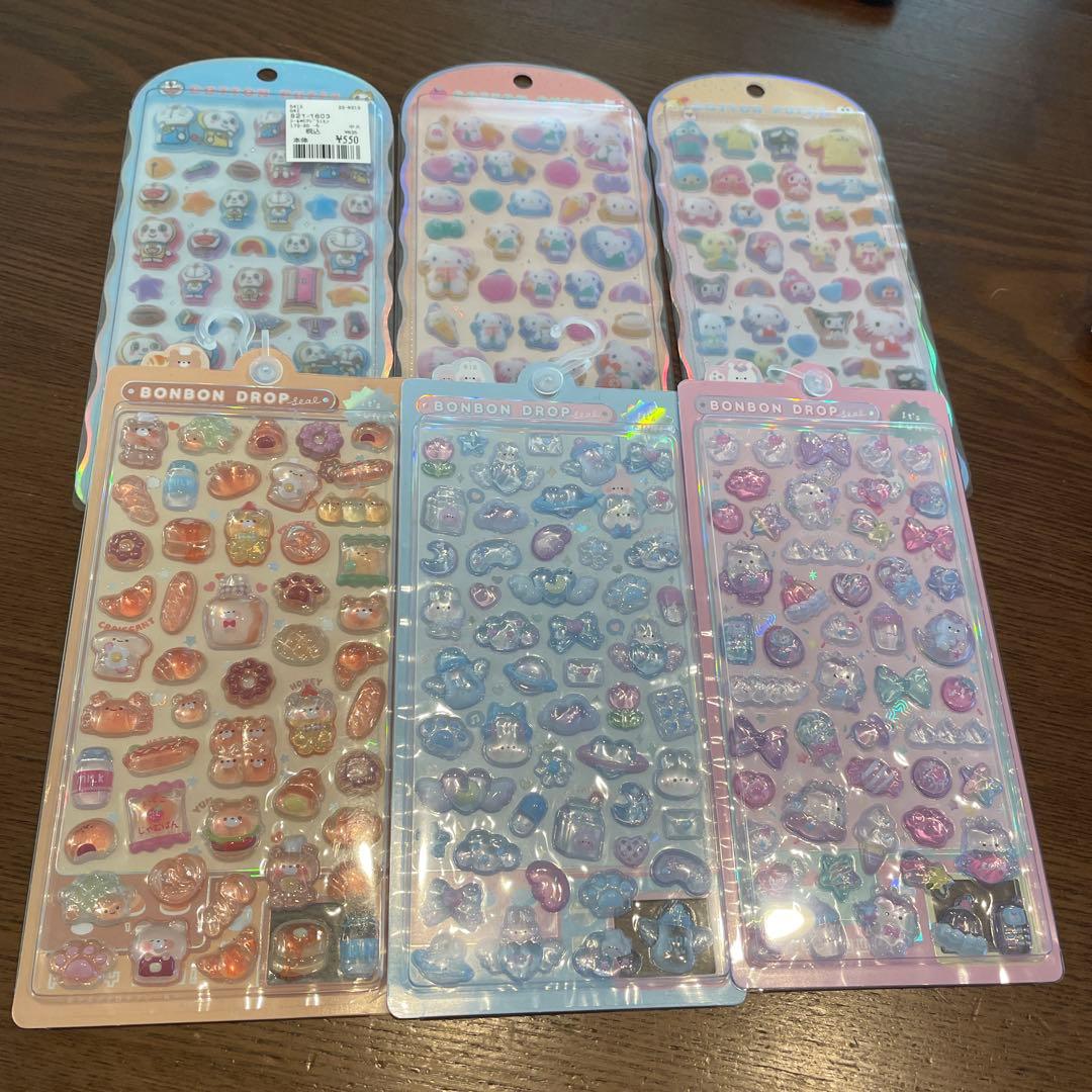 ボンボンドロップシールオリジナル　サンリオ　まとめ売り