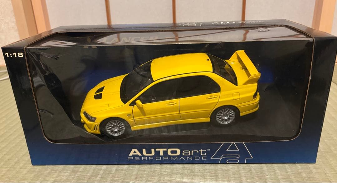 オートアート 1/18 MITSUBISHI 三菱 ランサーエボリューション 7