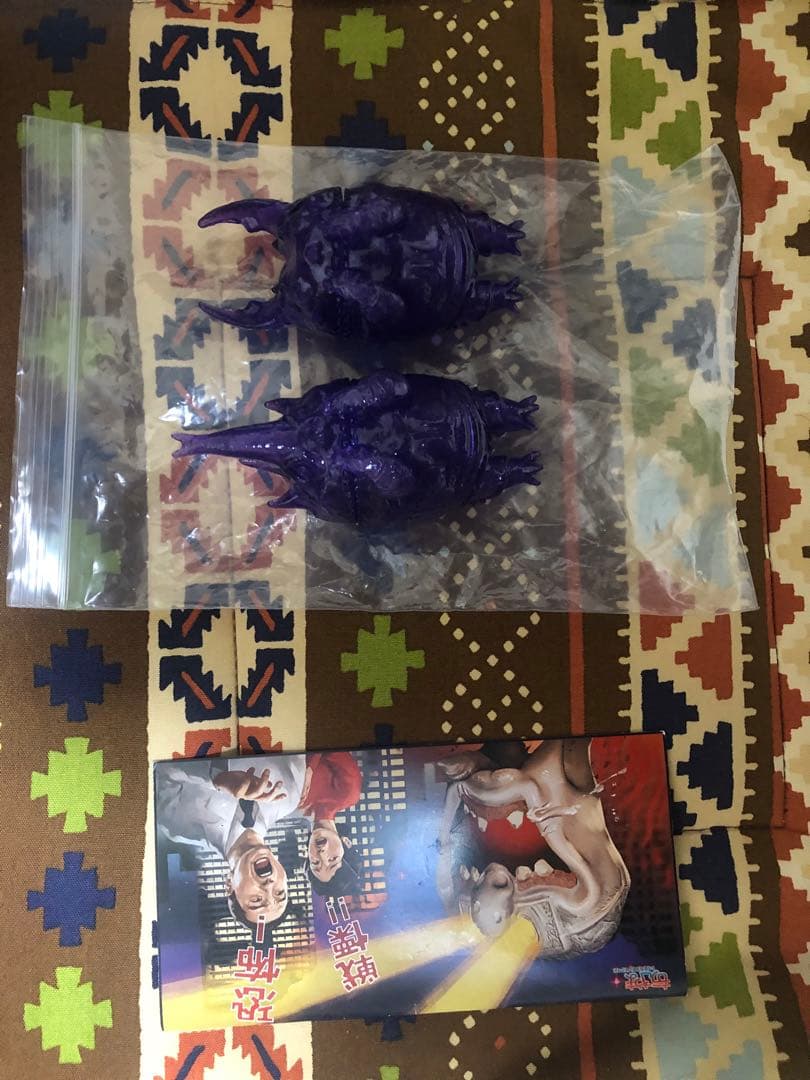 もうこやま メンダコUFO金、昆虫セット紫クリア