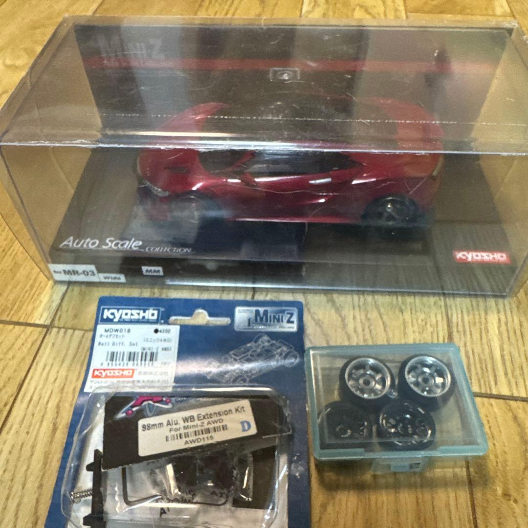 京商　MINI-Z 新型NSX レッド　おまけ付き