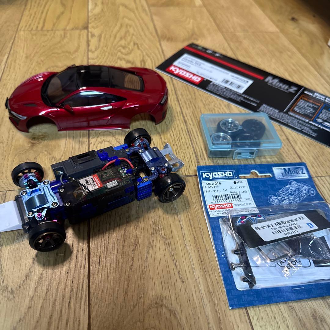京商　MINI-Z 新型NSX レッド　おまけ付き