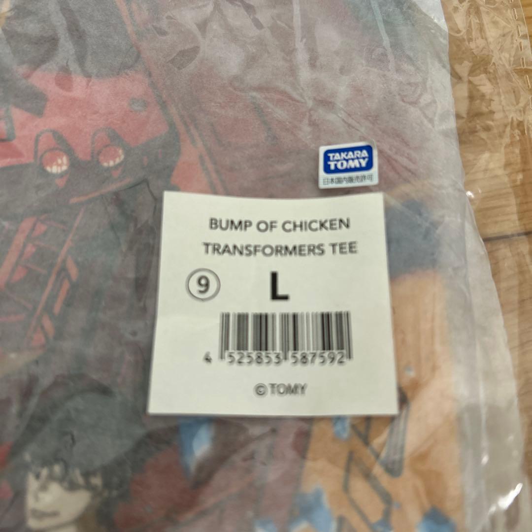 トランスフォーマー　コラボTシャツ　BUMP OF CHICKEN Lサイズ