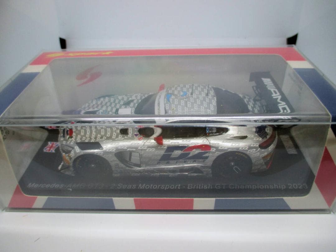 ミニカー 1/43 MercedesAMG GT3 #1 British GT 2023