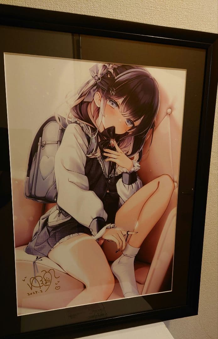 ゆんみ先生　WGC　直筆サイン入りB3複製原画「sweet devil」