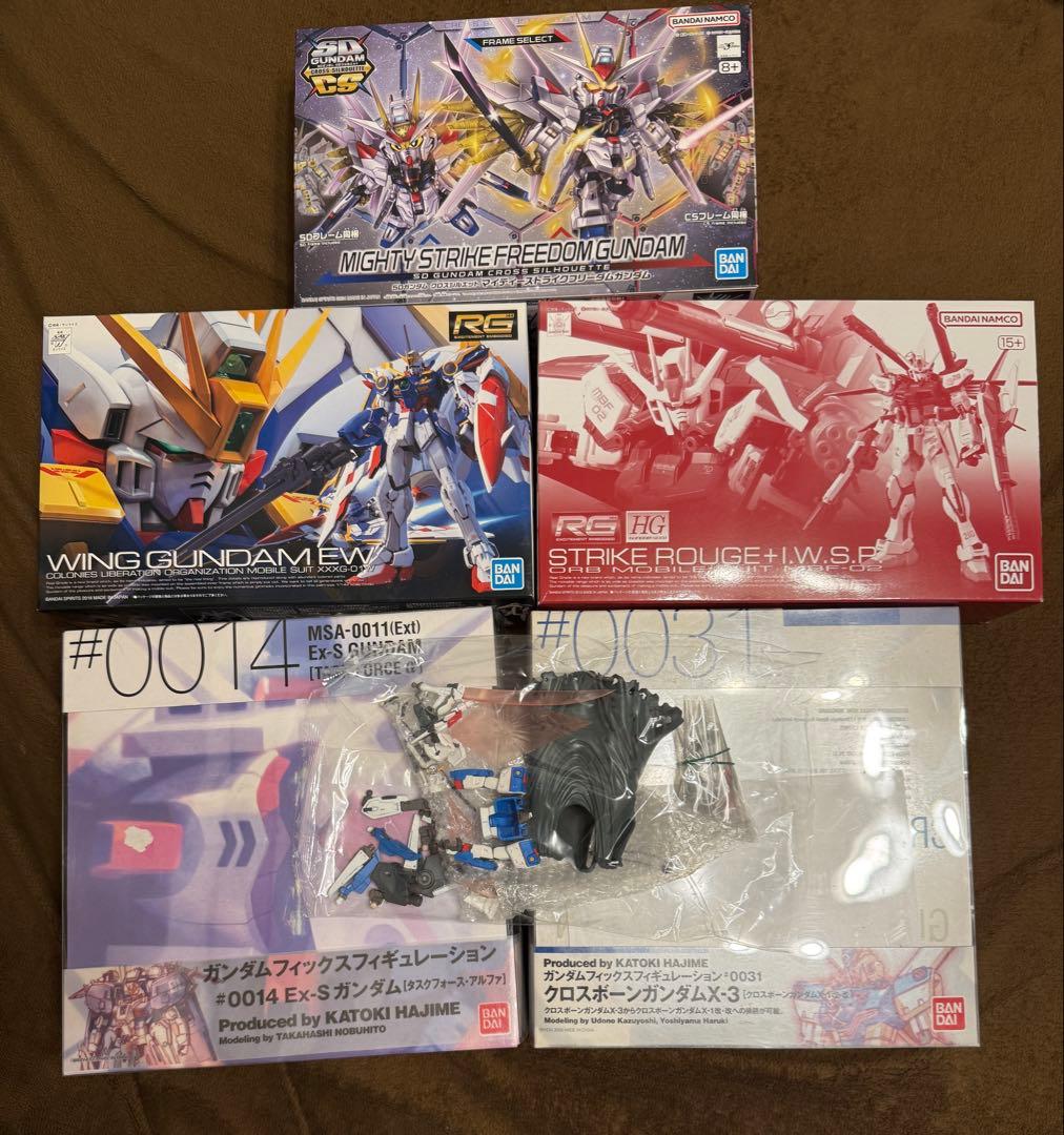 ガンダム fix figuration RG HG SDCS+おまけ