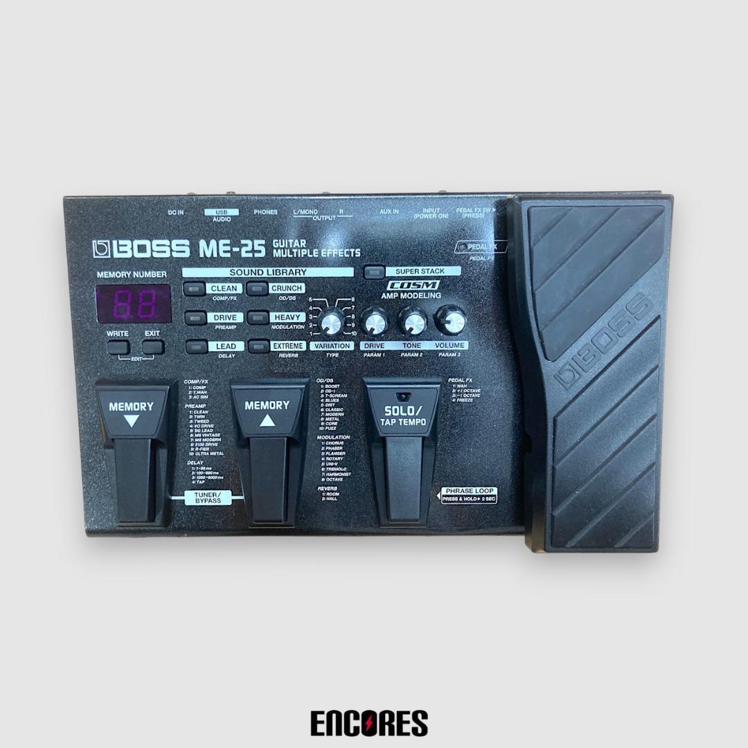 BOSS ME-25 Guitar Multiple Effects マルチ