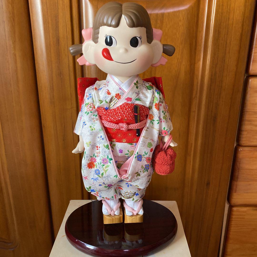 ペコちゃん生誕50周年記念晴れ着ペコちゃん 雅 非売品