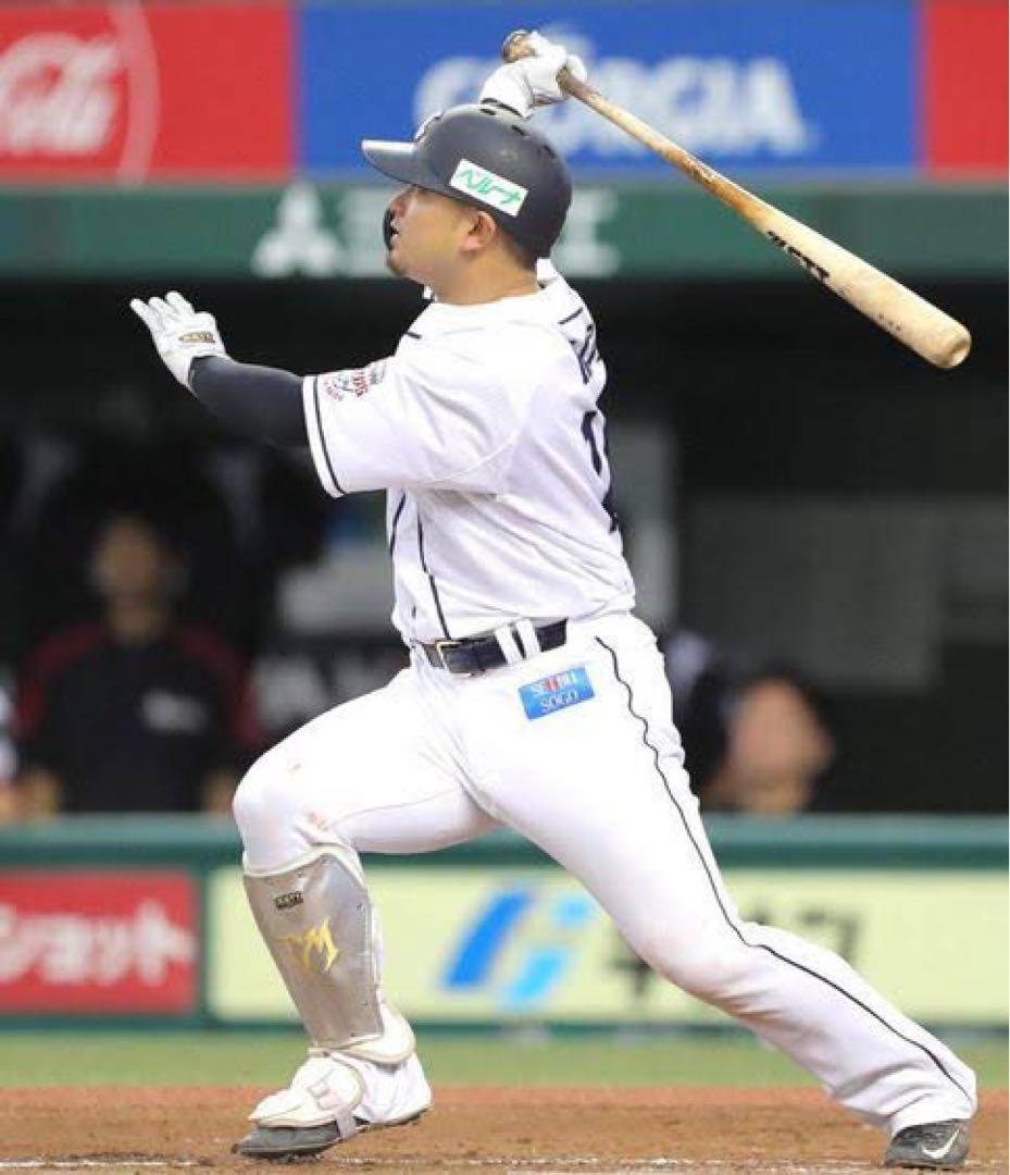 森友哉直筆サイン入りバット