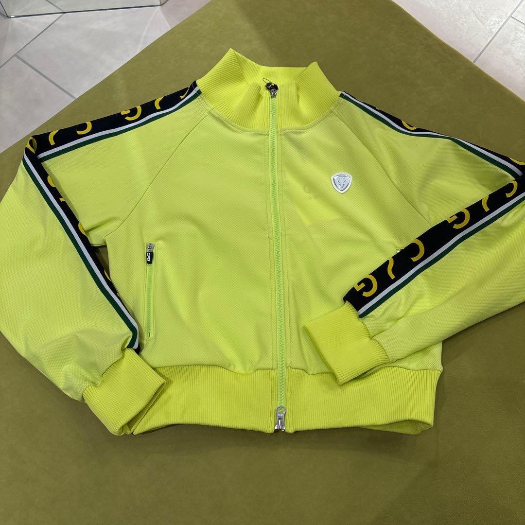 CPG GOLF ネオンイエロー ジップアップジャケット