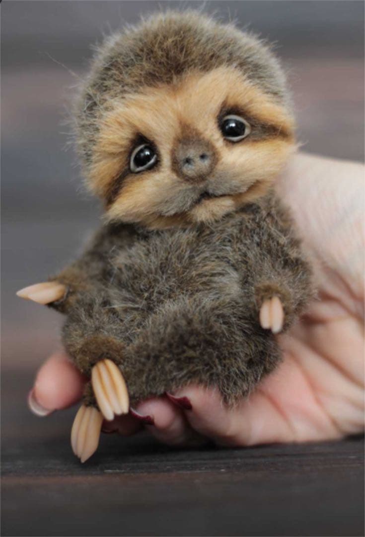 アートドール　ナマケモノ　ぬいぐるみセット　91000円値下げ
