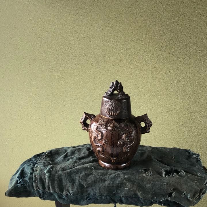 美里焼壺