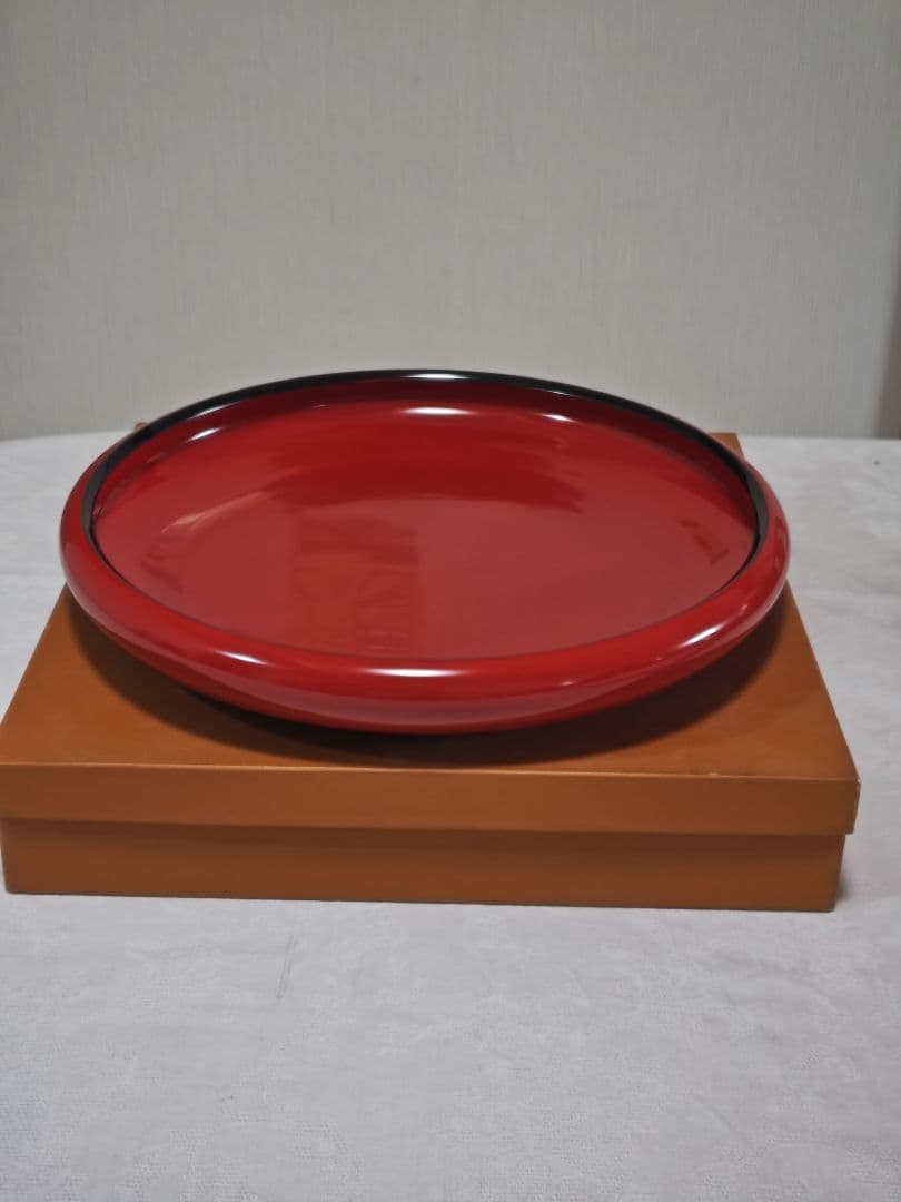 べんぼう　大きい盛皿新品未使用　琉球漆器