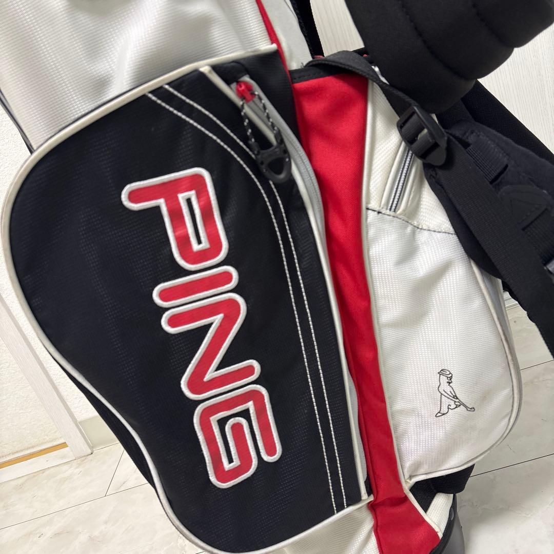 PING 4 SERIES 8.5型軽量スリム スタンドキャディーバッグ