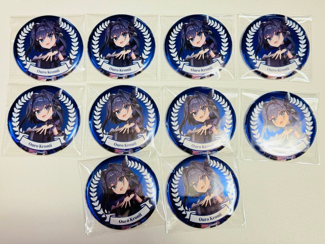 オーロ・クロニー　ホロライブEN 3rd Concert 缶バッジ