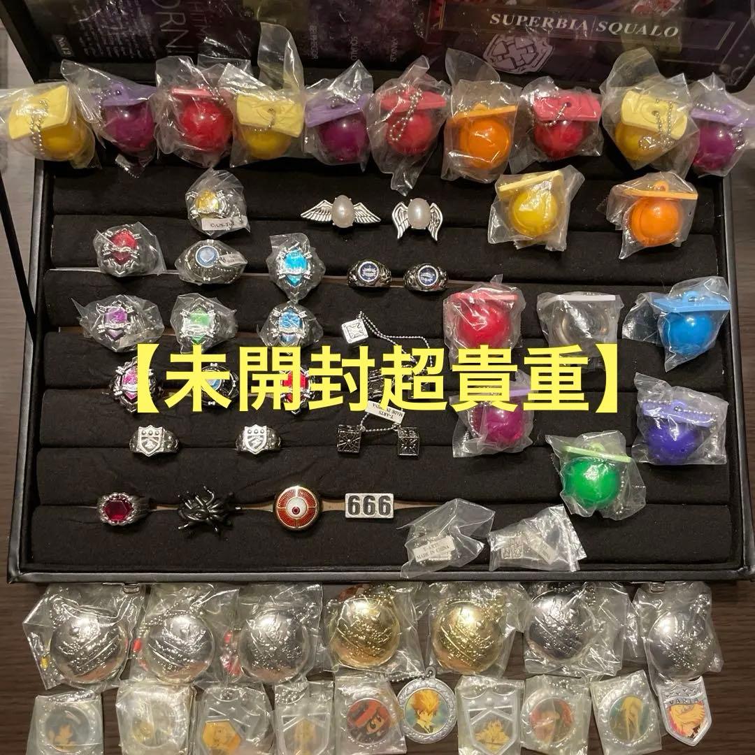 家庭教師ヒットマンREBORN！当時のボンゴレリング・おしゃぶり60点まとめ売り