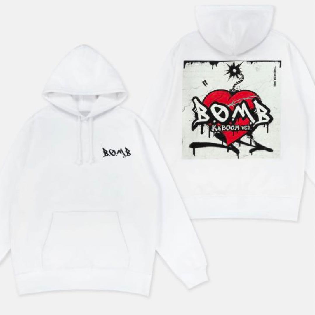 TREASURE REBOOT B.O.M.B パーカー フーディー