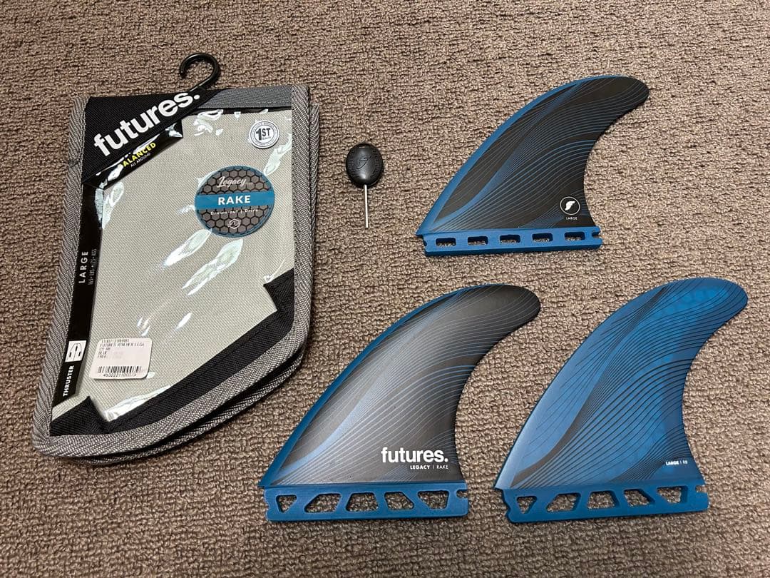 FUTURESフューチャーフィン RTM HEX LEGACY RAKE R8