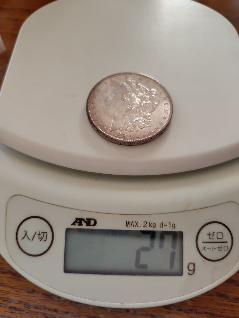 1883年-O モルガン・ダラー 銀貨 1ドル