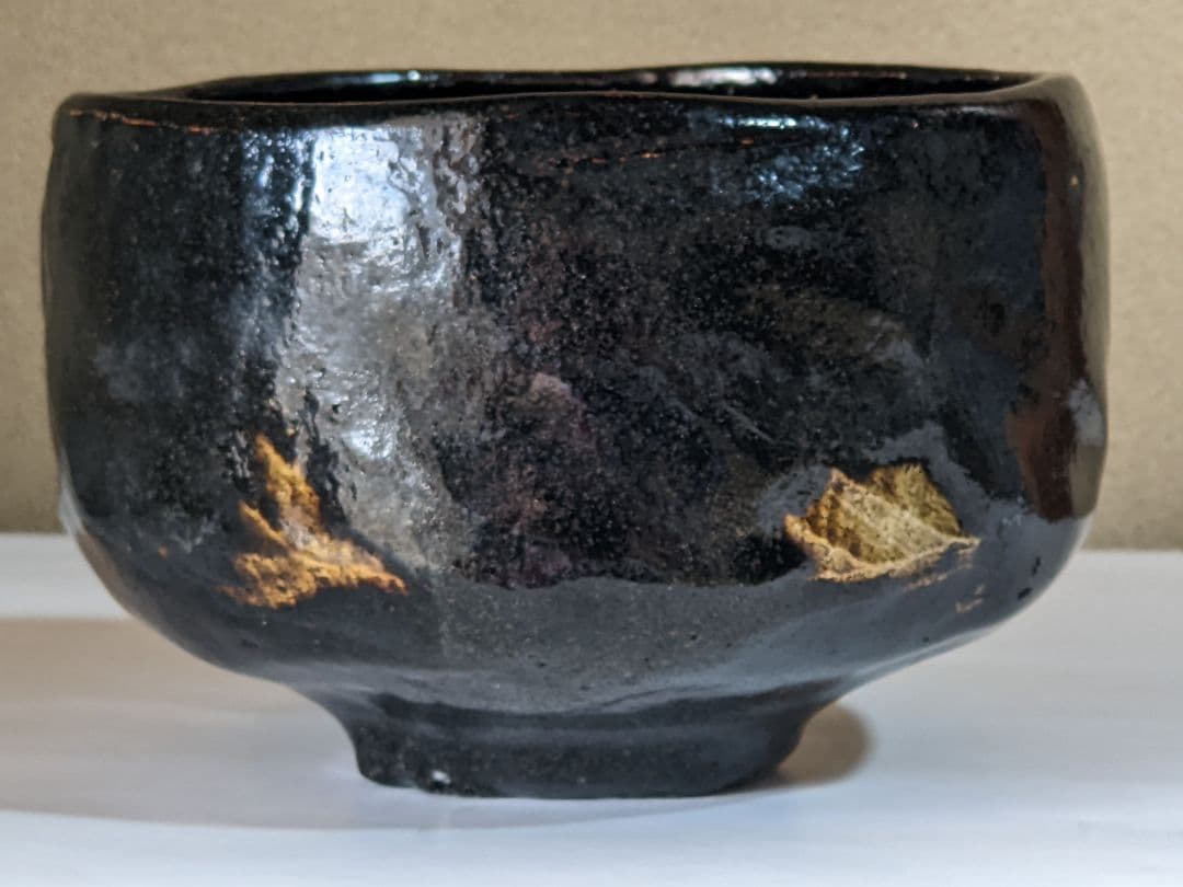 ♦茶道具 黒楽茶碗 抹茶碗 美術工芸品 アンティーク 骨董品 コレクション