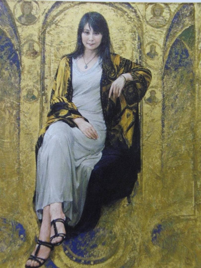 藤森兼明、【サンタマリア　デル　アミラージリオ】、希少な画集画