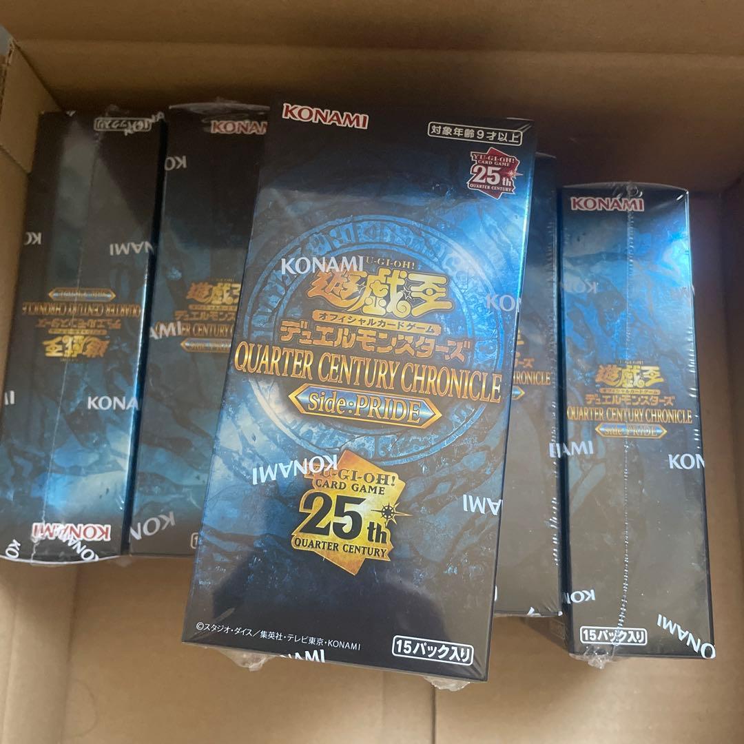 遊戯王OCG クォータ センチュリー クロニクル ストライク プライド 6BOX