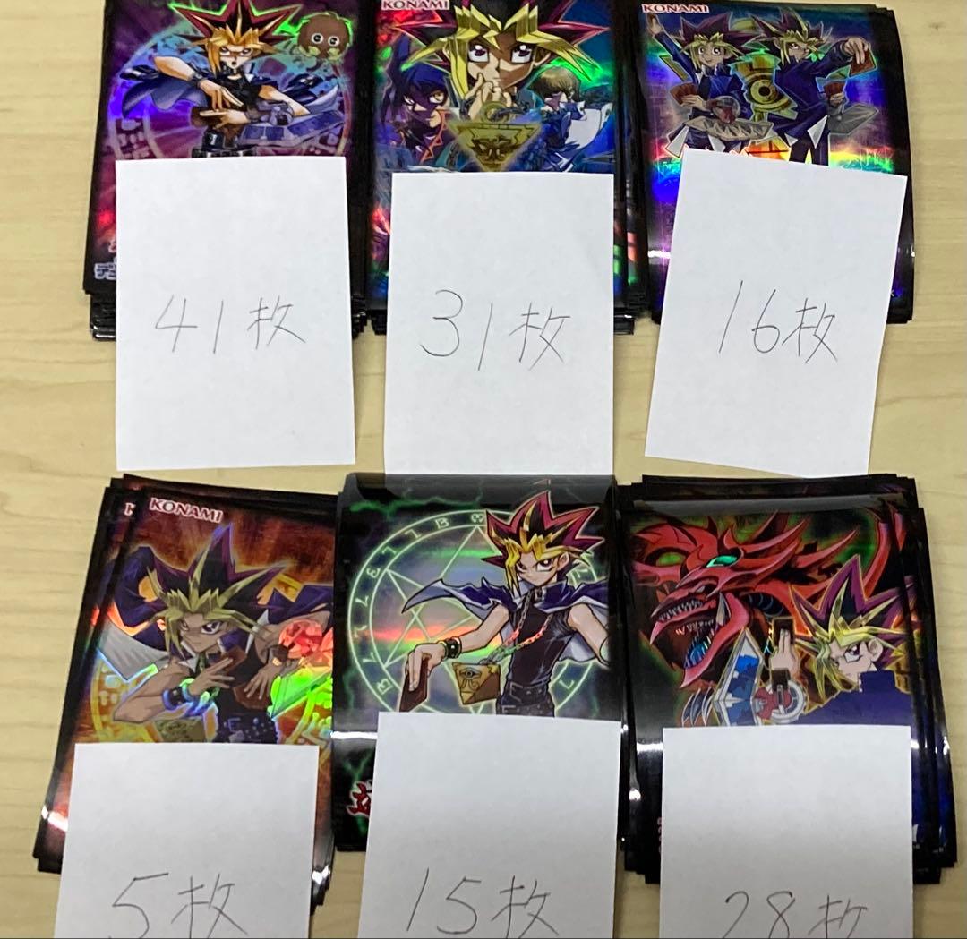 d*3様 遊戯王 スリーブ プロテクター 金 銀 ゴールド シルバー キャラクタ