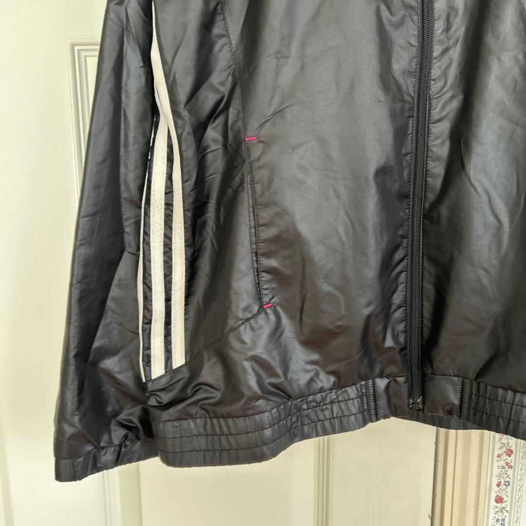 【新品】adidas レディースランニングジャージ L ピンク切替