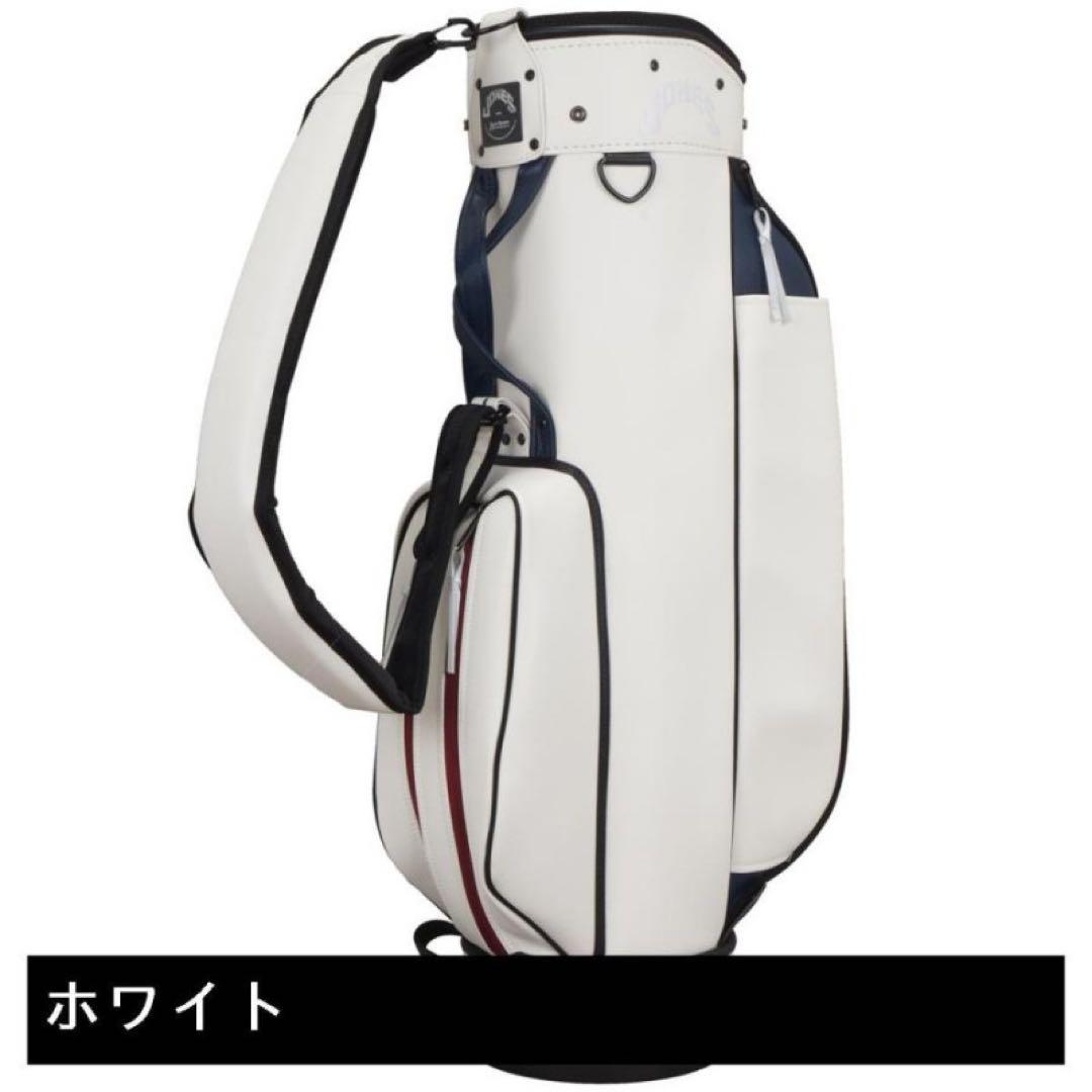 JONES ジョーンズRIDER　オフホワイト　キャディバッグ　GH13146