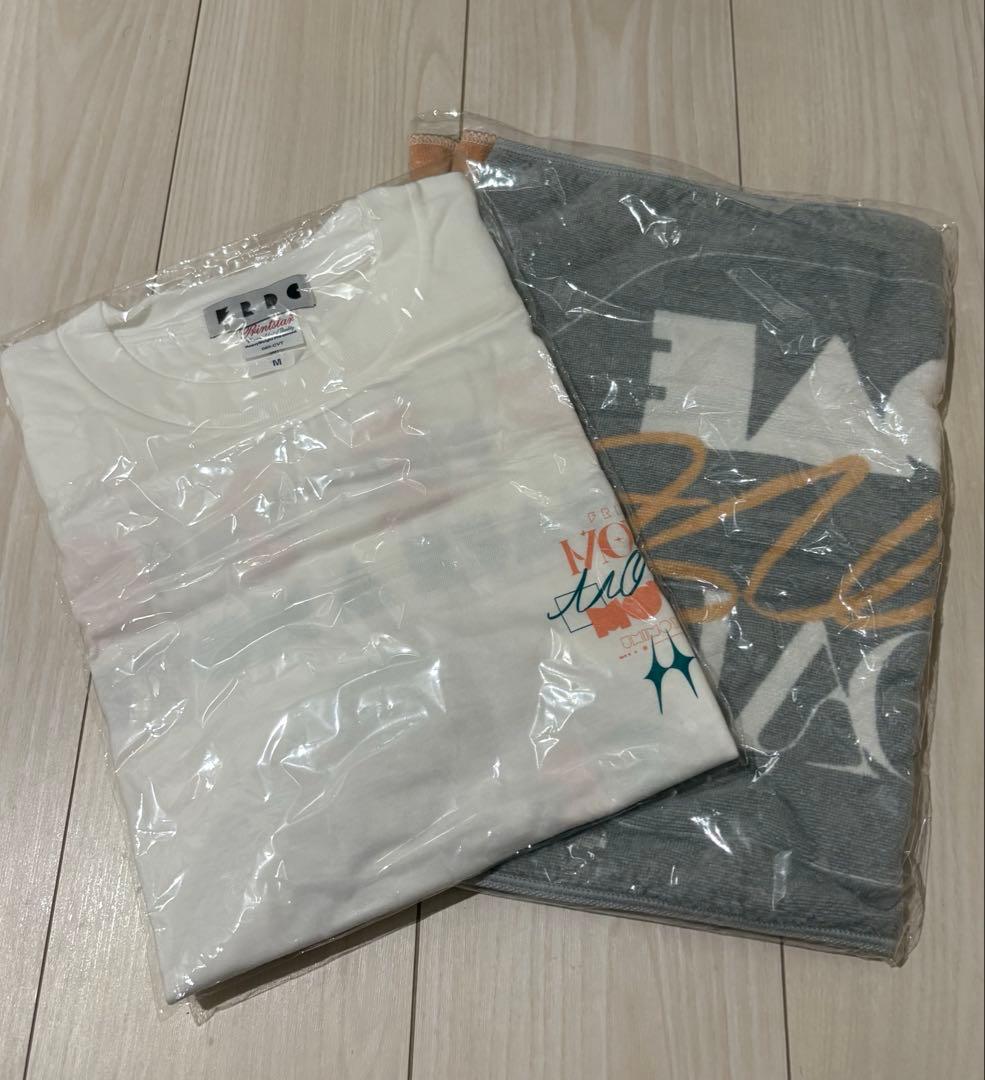 Perfume Tシャツ ホワイト　Mサイズ　タオルセット