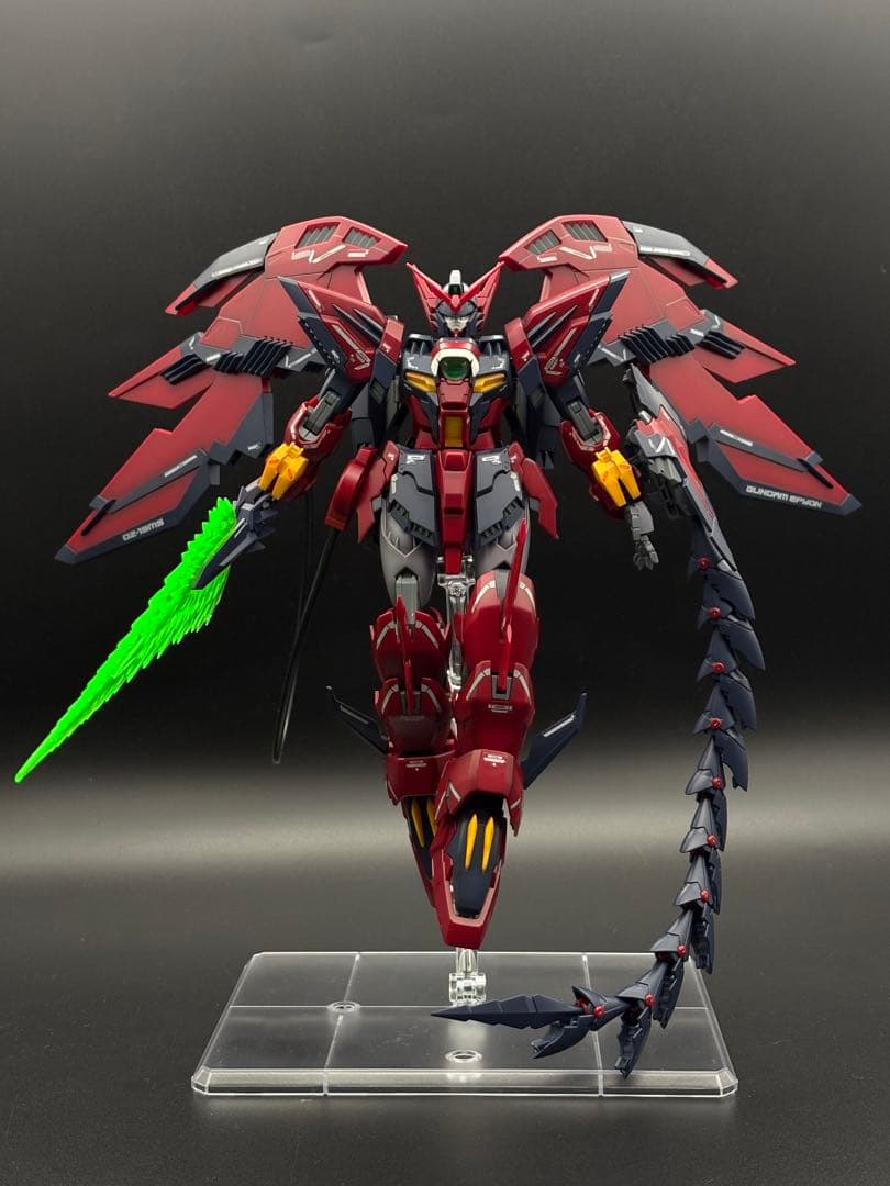MG 1/100 ガンダムエピオン EW 成形色シャドウ吹き半光沢トップコート