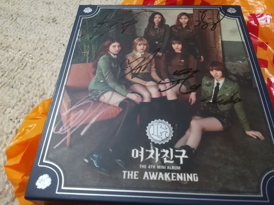 ジーフレンド ヨジャチング 直筆サイン入り アルバム AWAKENING