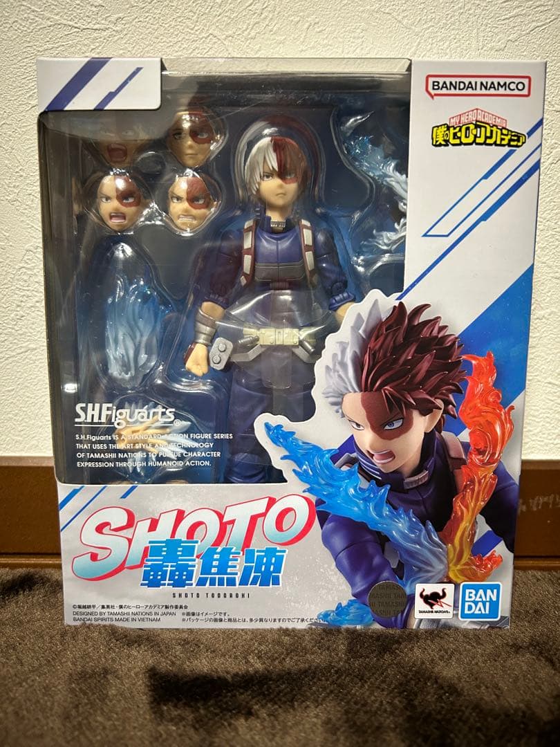 僕のヒーローアカデミア　s・h・figuarts セット 新品未開封