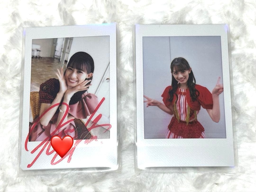 TEAM SHACHI 秋本帆華さん チェキ 2枚セット
