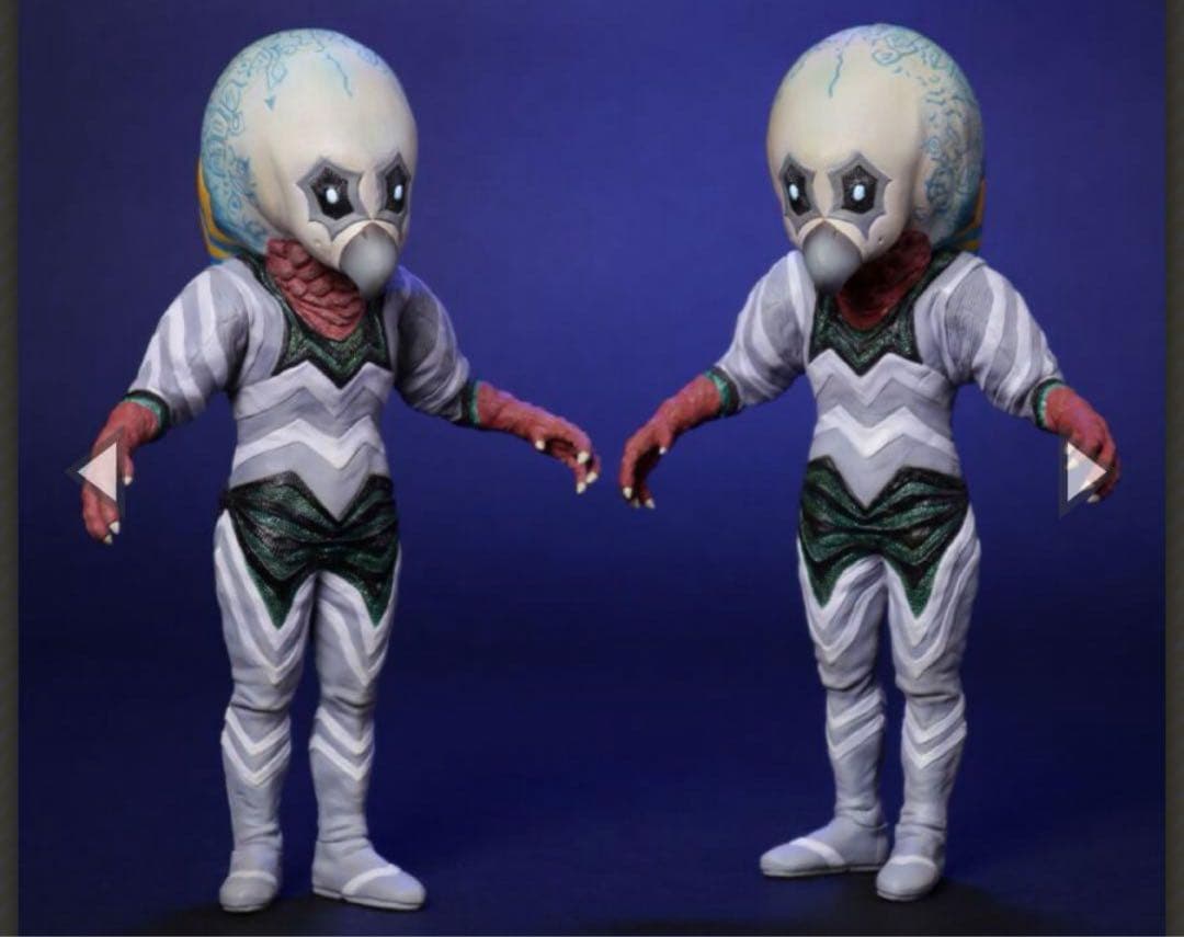 大怪獣シリーズ　ガッツ星人 分身セット ナイトカラーVer. ウルトラマン　怪獣