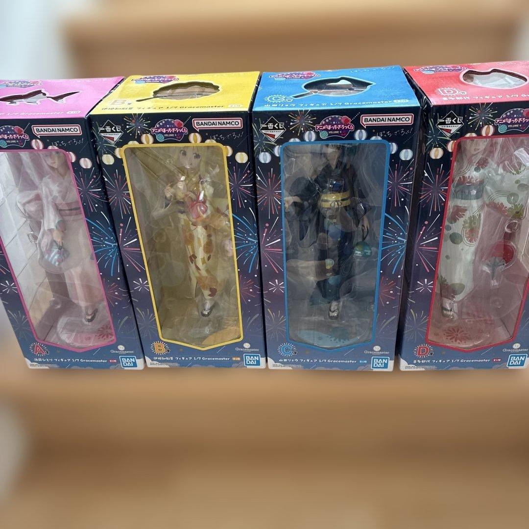 一番くじ アニメ ぼっち・ざ・ろっく！VOLUME 4 フィギュア 4体セット