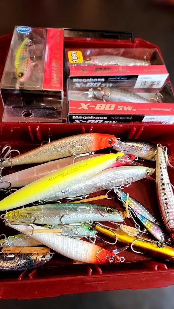 メガバス カゲロウ・ワンテン・80・オニマル など　ルアーセット