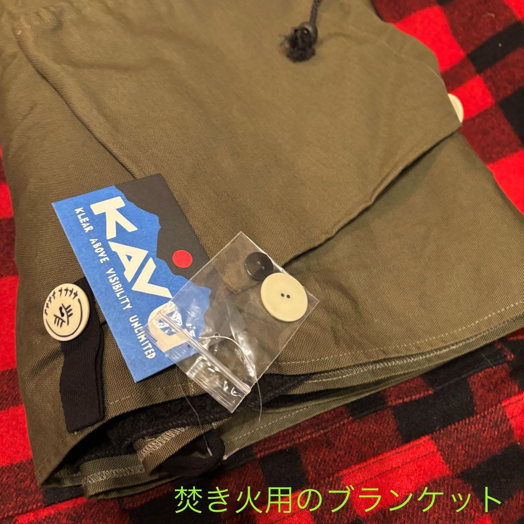 新品　テンマクデザイン 焚火 ブランケット ”スーパーマント　カーキ