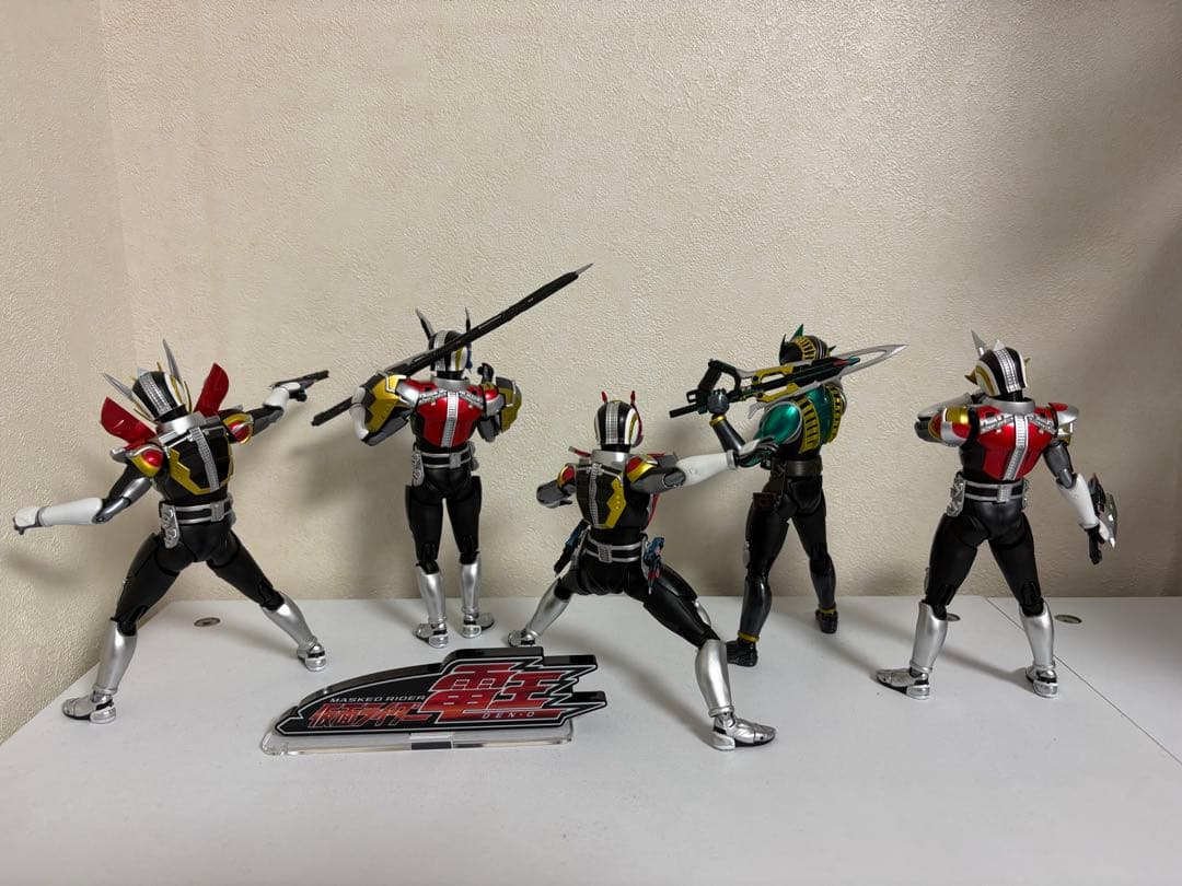 仮面ライダー電王 真骨彫 フィギュアーツ 5体セット