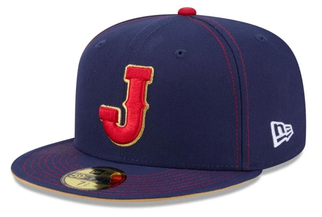 WBC 2026 日本代表 公式キャップ、ネイビー、サイズ 7 1/2 大谷翔平