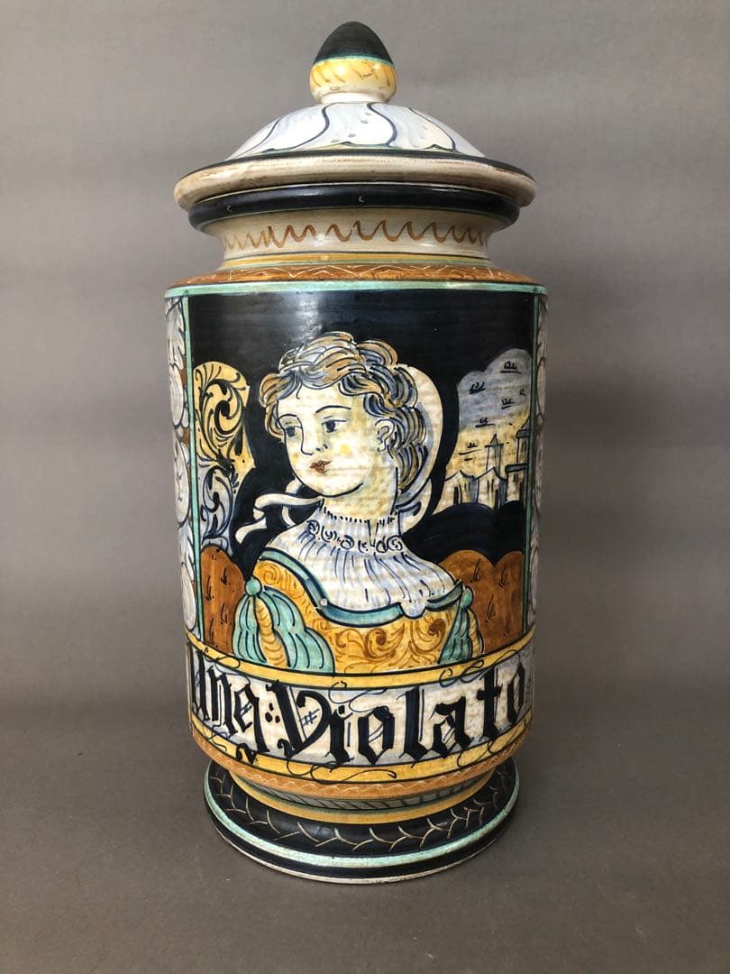 イタリア陶器　シシリア島タオルミナにて購入