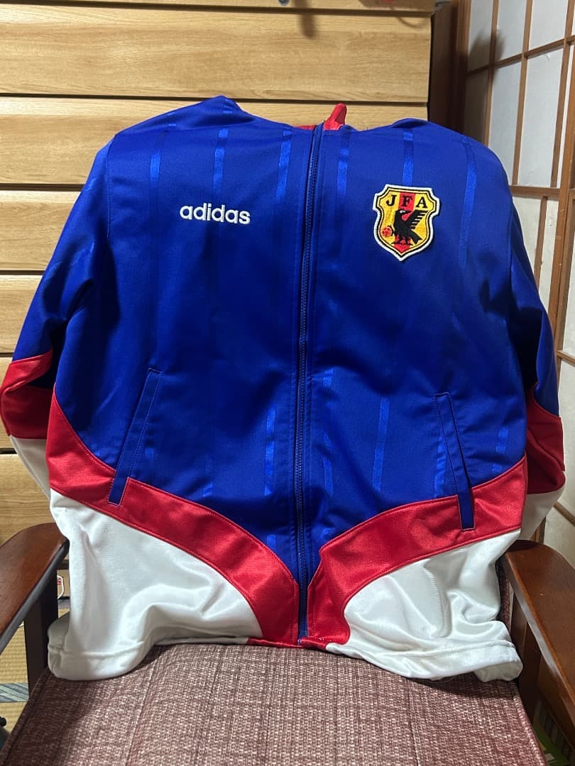 サッカー日本代表　炎　トラックジャケット　デッドストック