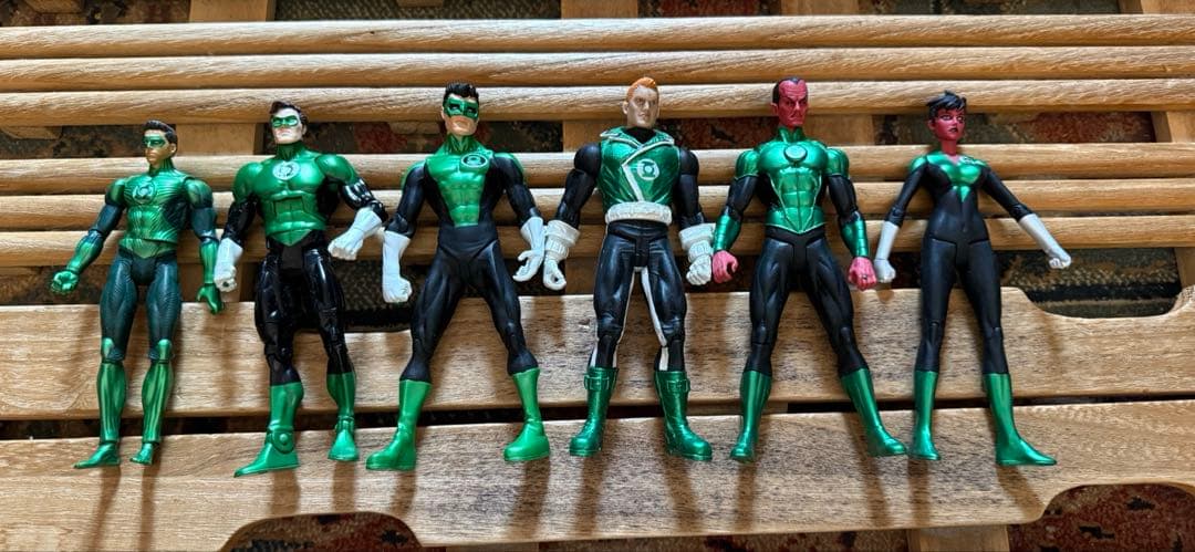 W*7様 DC direct グリーンランタンフィギュアセット　ルーズ品